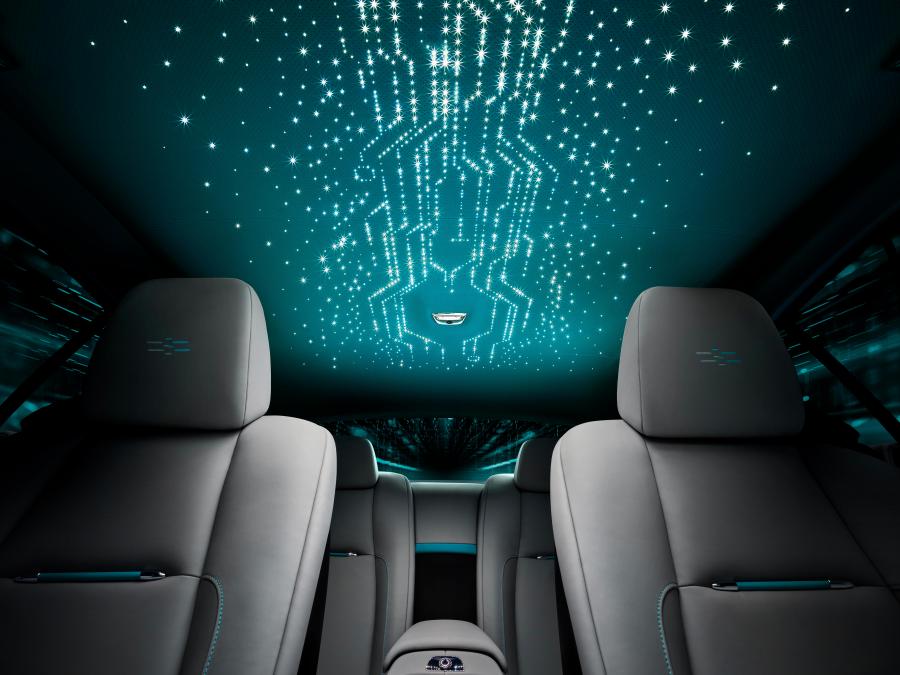 Интерьер Rolls-Royce Wraith Kryptos Collection 2020 года  (UK) (фото 19 из 19)